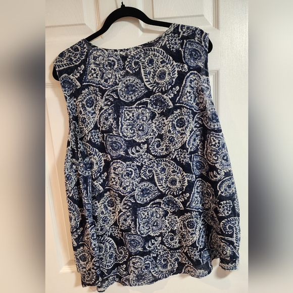 Cristina B, Size XXL, Navy & White - Picture 3 of 3